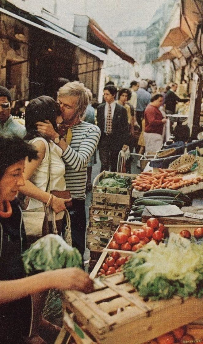 Влюбленные, Париж, 1972 год