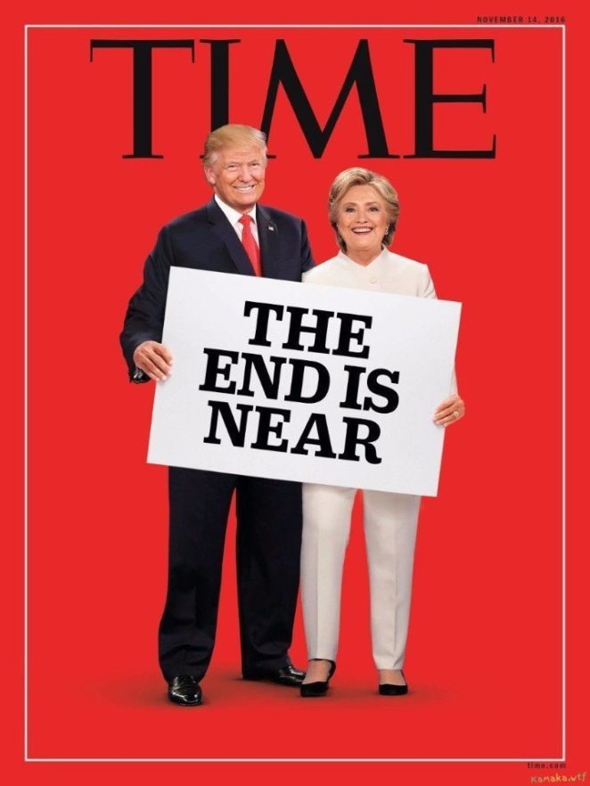 Свежая обложка журнала Time: «Конец близок»